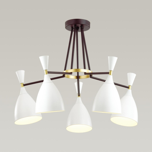 Потолочная люстра LUMION OLIVER 4494/5C изображение в интернет-магазине Cramer Light фото 2
