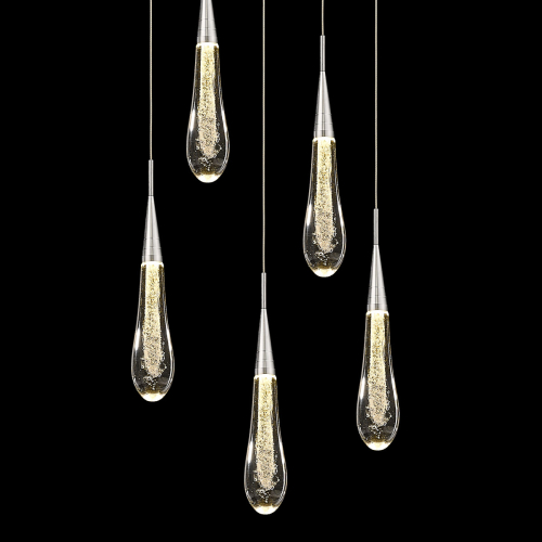 Подвесной светильник Delight Collection DD20591-5 chrome изображение в интернет-магазине Cramer Light фото 3
