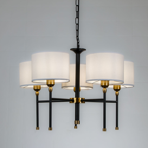 Подвесная люстра Arte Lamp Jamie A4090LM-5BK изображение в интернет-магазине Cramer Light фото 2