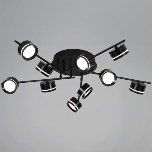 Потолочная люстра Reluce 10590-0.3-10 Black изображение в интернет-магазине Cramer Light