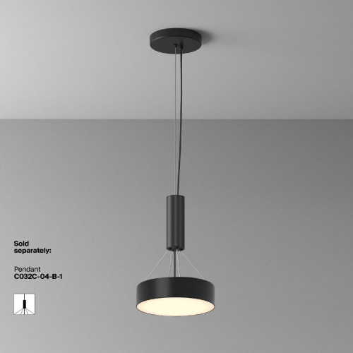 Накладной светильник Maytoni Zon C032CL-24W3K-RD-B изображение в интернет-магазине Cramer Light фото 5