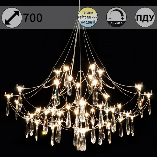 Подвесная люстра ILLUMICO IL2024-700HX-51 Ether изображение в интернет-магазине Cramer Light