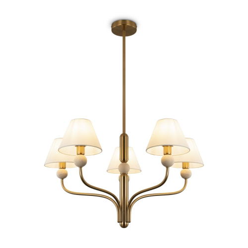 Люстра на штанге Freya Aurelia FR2058PL-05BS изображение в интернет-магазине Cramer Light