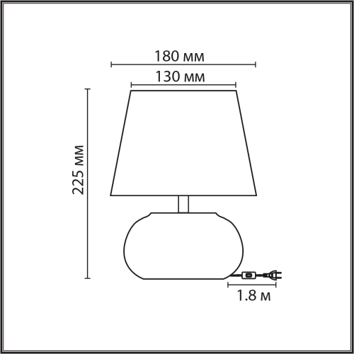 Настольная лампа Lumion Moderni Hama 8145/1T изображение в интернет-магазине Cramer Light фото 7