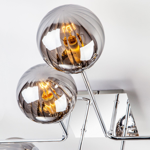 Потолочная люстра Eurosvet Evita 30140/8 хром изображение в интернет-магазине Cramer Light фото 4