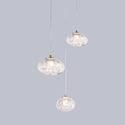 Подвесной светильник Delight Collection P98065-3 antique brass изображение в интернет-магазине Cramer Light фото 2