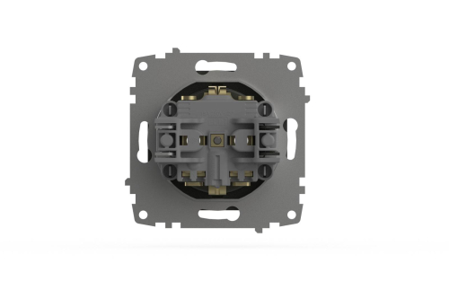 Розетка с заземлением ELBI Zena Vega 609-011100-217 дополнительное фото фото 2
