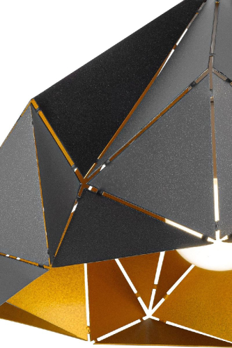 Подвесной светильник AM Group AM325 BK+GL изображение в интернет-магазине Cramer Light фото 2