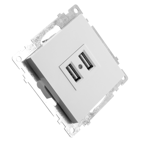 Розетка USB 2-местная Stekker Катрин 39686 дополнительное фото фото 2