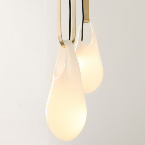 Подвесной светильник Delight Collection 10802P/1 gold/white изображение в интернет-магазине Cramer Light фото 2