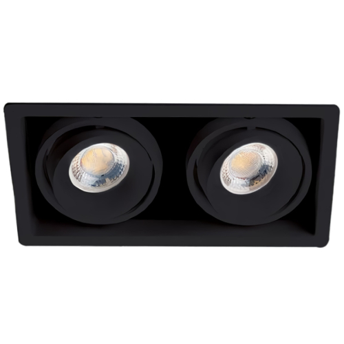 Встраиваемый светильник Italline DE-312 black изображение в интернет-магазине Cramer Light