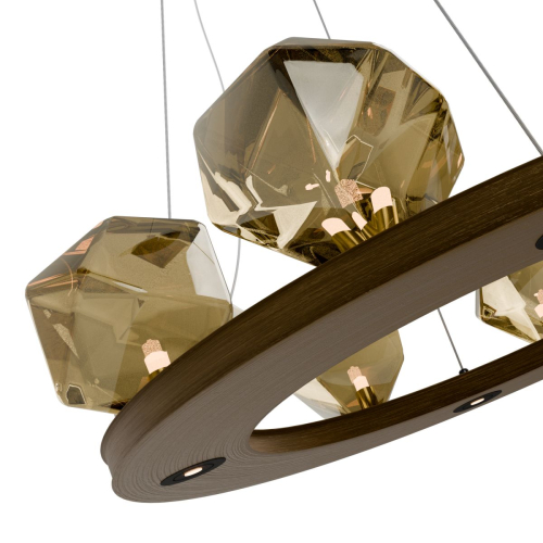 Подвесная люстра Lightera Chievo LE424L-8B изображение в интернет-магазине Cramer Light фото 4