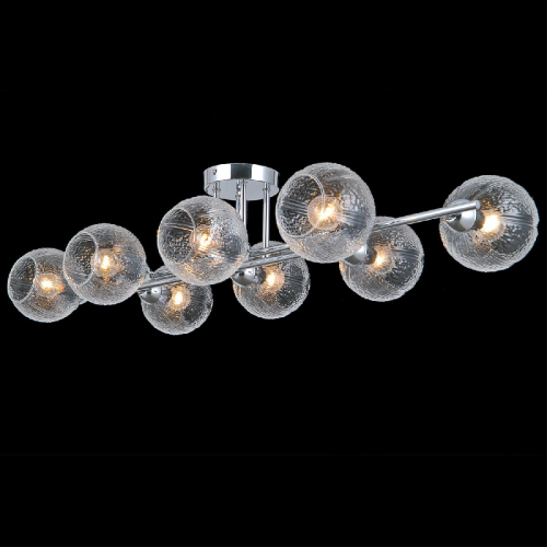 Потолочная люстра Illumico IL0701-8CSQ-24 CR ARIES изображение в интернет-магазине Cramer Light фото 3