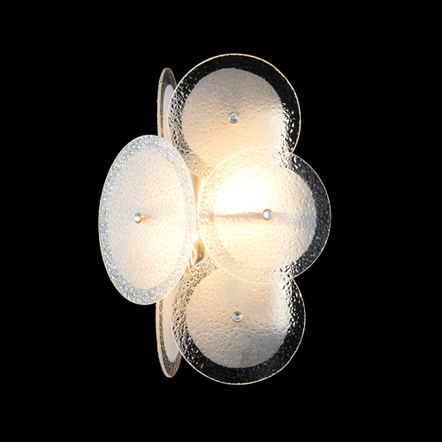 Настенный светильник Crystal Lux DANDELION AP2 GOLD изображение в интернет-магазине Cramer Light