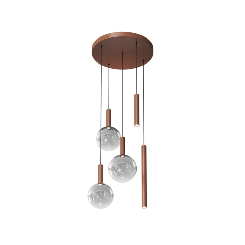 Подвесной светильник Denkirs Bubbles DK6535-CO изображение в интернет-магазине Cramer Light фото 4