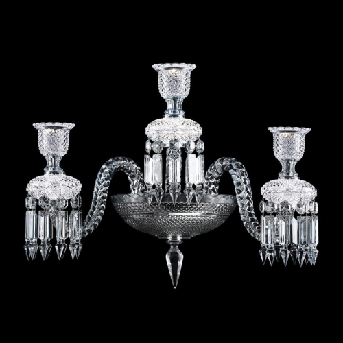 Канделябр Delight Collection Baccarat style ZZ86328-3W изображение в интернет-магазине Cramer Light фото 2