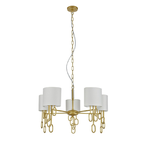Подвесная люстра Indigo Amali 13026/5P Gold V000479 изображение в интернет-магазине Cramer Light фото 2