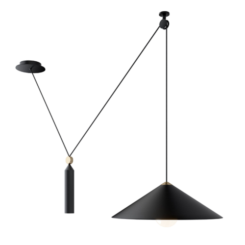 Подвесной светильник Maytoni Technical Peso P080PL-01B изображение в интернет-магазине Cramer Light фото 5