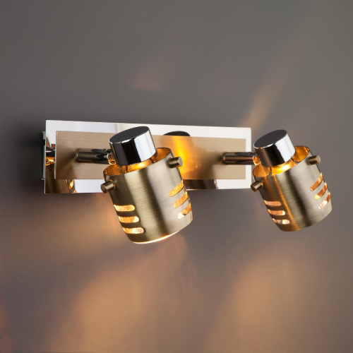 Спот Eurosvet 23463/2 хром/античная бронза изображение в интернет-магазине Cramer Light фото 6