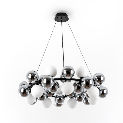 Подвесная люстра Modestyle MS.8055.14 BK изображение в интернет-магазине Cramer Light фото 2