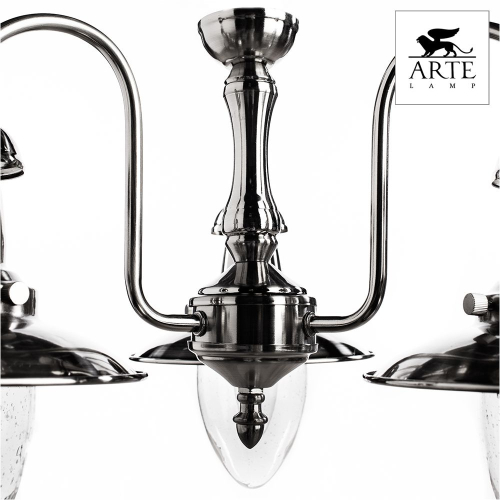 Подвесная люстра Arte Lamp Fisherman A5518LM-3SS изображение в интернет-магазине Cramer Light фото 2
