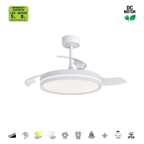 Люстра-вентилятор Mantra Villena 9550 изображение в интернет-магазине Cramer Light фото 7