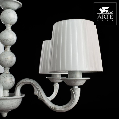 Подвесная люстра Arte Lamp Alba A9395LM-5WG изображение в интернет-магазине Cramer Light фото 2