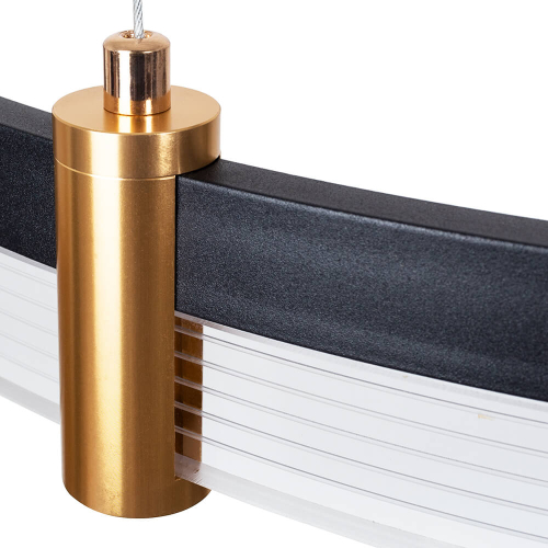 Подвесной светодиодный светильник Arte Lamp Mercury A2185SP-3BK изображение в интернет-магазине Cramer Light фото 5