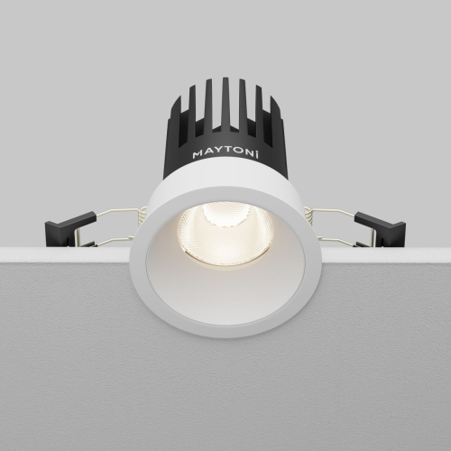 Встраиваемый светильник Maytoni Dip DL117-15W-4K-W изображение в интернет-магазине Cramer Light фото 5