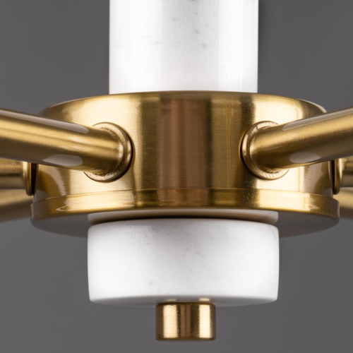 Люстра на штанге Freya Tender FR5373CL-06BS изображение в интернет-магазине Cramer Light фото 3