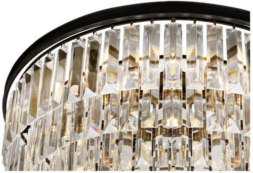 Подвесная люстра iLamp Triumph 6101-800 BK изображение в интернет-магазине Cramer Light фото 4