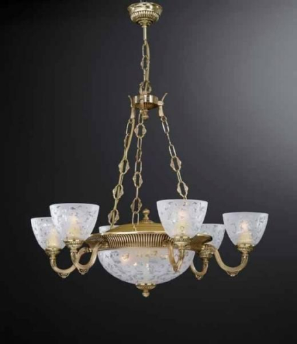 Подвесная люстра Reccagni Angelo L 6352/6+3 изображение в интернет-магазине Cramer Light