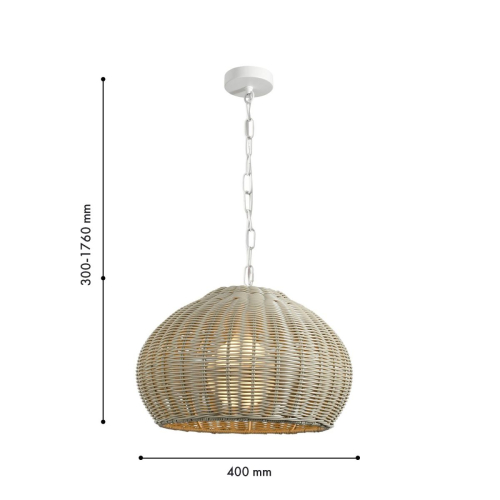 Подвесной светильник Favourite Wicker 4885-1P изображение в интернет-магазине Cramer Light фото 3