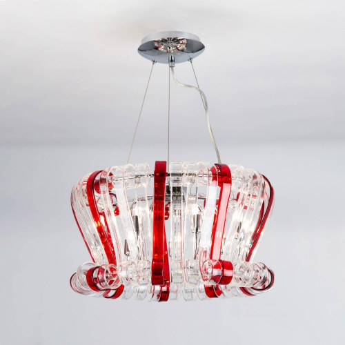 Подвесная люстра Citilux Volution Rosso EL326P09.2 изображение в интернет-магазине Cramer Light фото 12