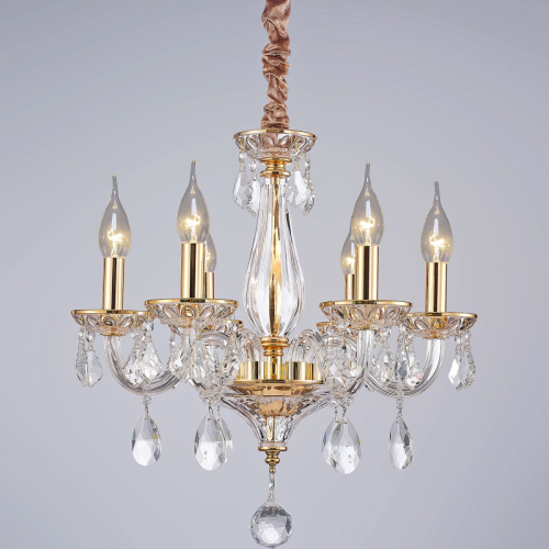 Подвесная люстра Illumico IL2032-6PBC-25 ELITE изображение в интернет-магазине Cramer Light