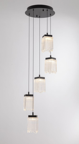 Подвесной светильник Delight Collection MD25020403-5A1 Matt black изображение в интернет-магазине Cramer Light фото 2