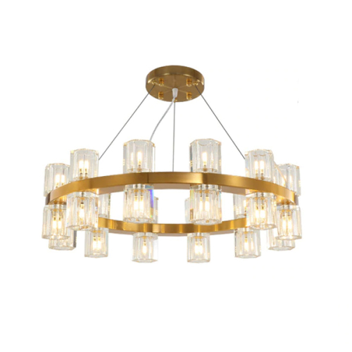 Подвесная люстра Delight Collection Arcachon 8530P/D610 gold изображение в интернет-магазине Cramer Light