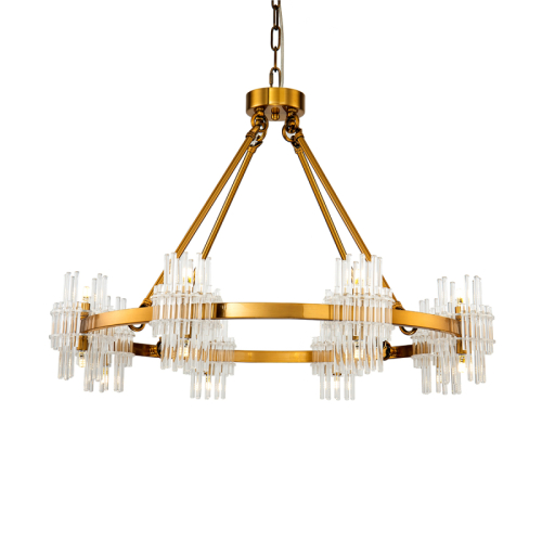 Подвесная люстра Delight Collection KR1209P-16 brass изображение в интернет-магазине Cramer Light