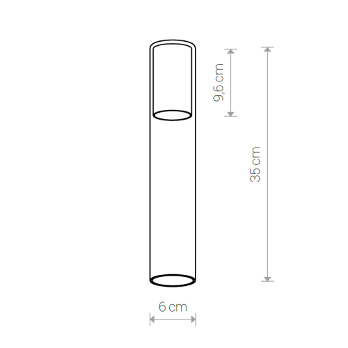 Плафон Nowodvorski Cameleon Cylinder L 8537 изображение в интернет-магазине Cramer Light фото 2