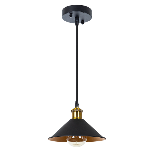 Подвесной светильник Arte Lamp Cappello A7037SP-1BK изображение в интернет-магазине Cramer Light