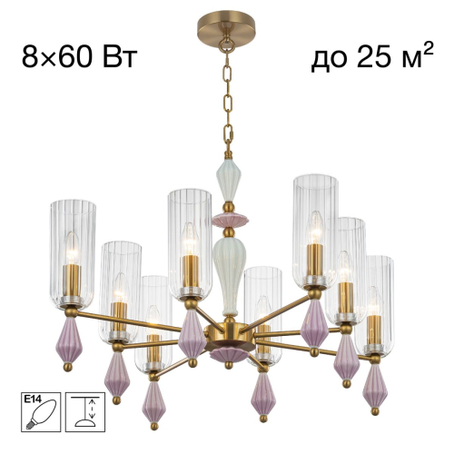 Подвесная люстра Citilux Fernet CL254180 изображение в интернет-магазине Cramer Light