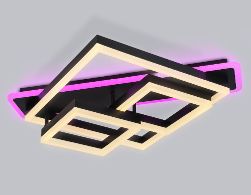 Потолочная люстра Ambrella Light Acrylica Disk FA8533 изображение в интернет-магазине Cramer Light фото 4