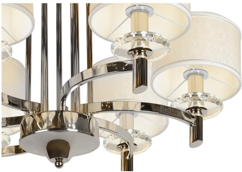 Потолочная люстра iLamp Fusion 88396/6 CR изображение в интернет-магазине Cramer Light фото 8