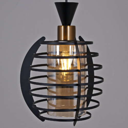 Подвесной светильник Reluce 04428-0.9-01 BK изображение в интернет-магазине Cramer Light фото 5