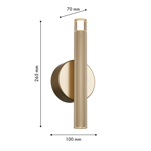 Настенный светильник Favourite Blick 4759-1W изображение в интернет-магазине Cramer Light фото 2