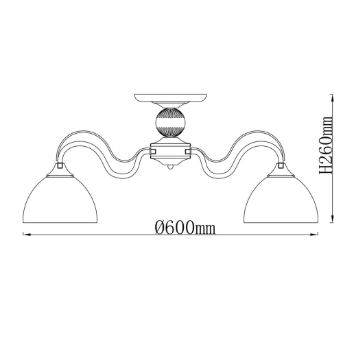 Потолочная люстра De Markt Олимп 318015003 изображение в интернет-магазине Cramer Light фото 12