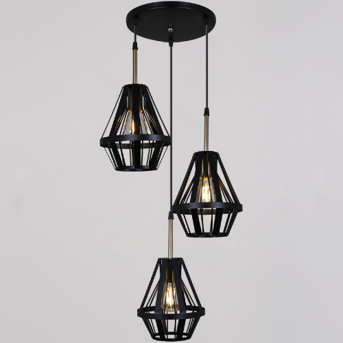 Подвесной светильник Reluce 05586-0.9-03 BK изображение в интернет-магазине Cramer Light