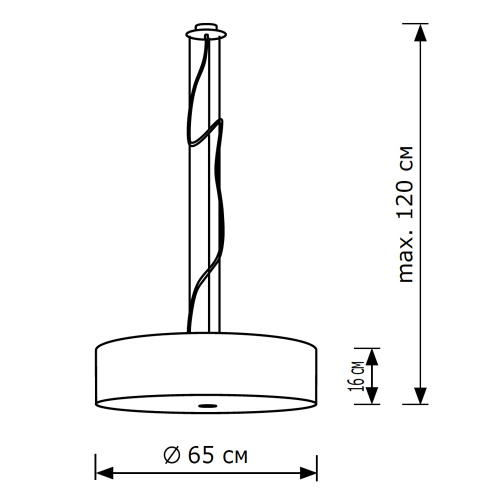 Подвесной светильник LightHall Viviana 65 LH022009 изображение в интернет-магазине Cramer Light фото 7