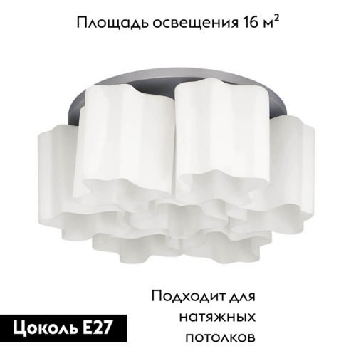 Потолочная люстра Lightstar Nubi 802070 изображение в интернет-магазине Cramer Light фото 2