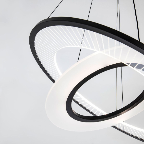 Подвесной светильник LED4U L5050-60-40 BK изображение в интернет-магазине Cramer Light фото 3